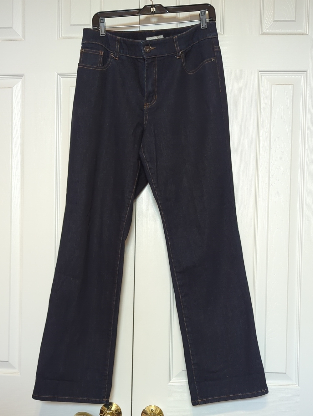 Chico's Platinum Dark Denim Jeans Size 1.5